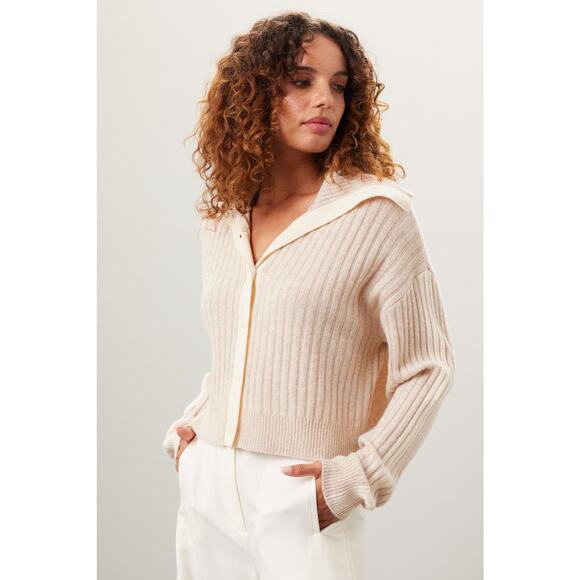 NAADAM Marled Cardigan - Size Medium - Picture 1 of 6